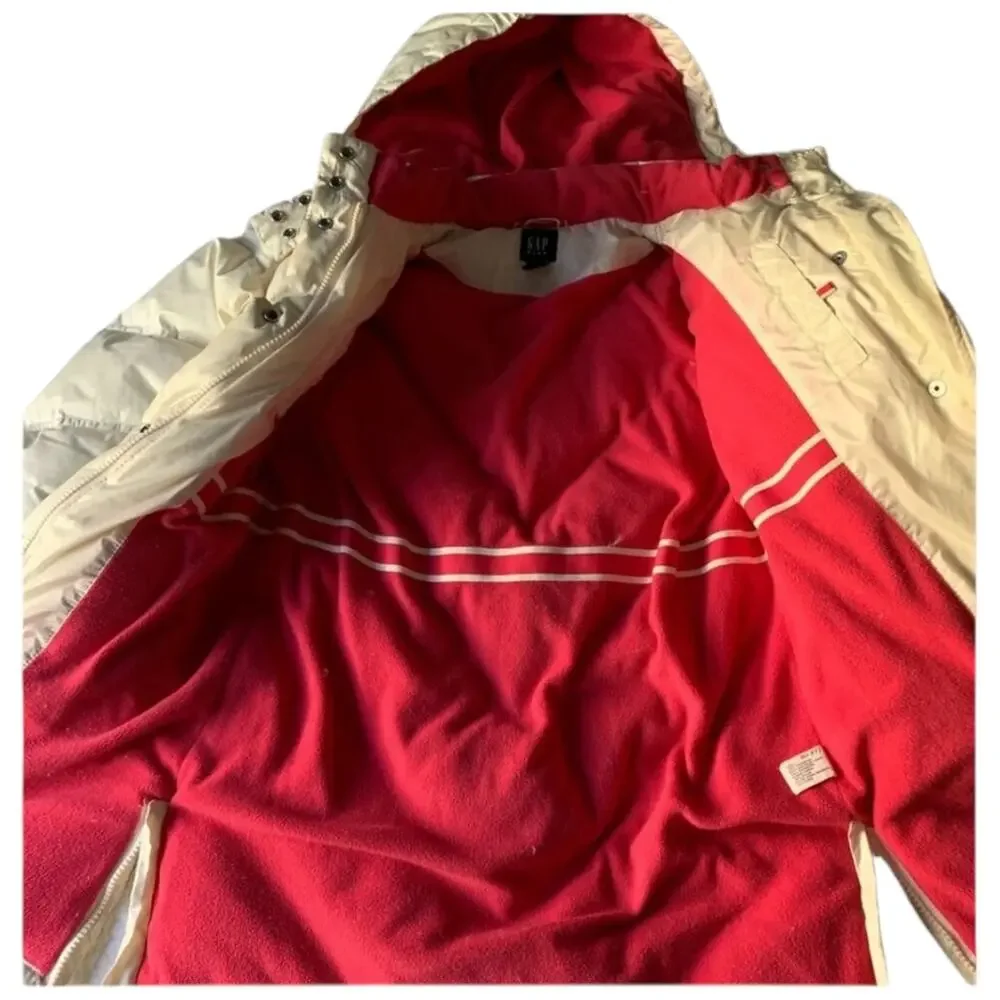 EUC Down Filled GAP Kids Girls Knee Length Winter Coat Size 8 / Medium